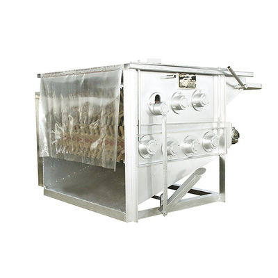 中型ステンレス鋼チキンピュッカー 200BPH - 500BPH 鶏毛ピュッキングマシン