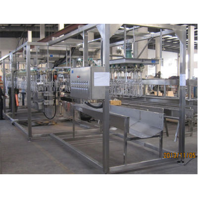 300-500 鶏/h 自動屠殺機 ハラール 鶏肉屠殺場機器