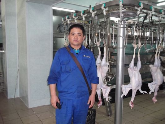 新しい到着 自動2000BPH 鶏肉 鶏肉 屠殺 機械 ライン